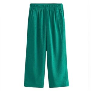 BOGO! Athleta Echo Wide Leg Cropped Athletic Pants Green Size 12